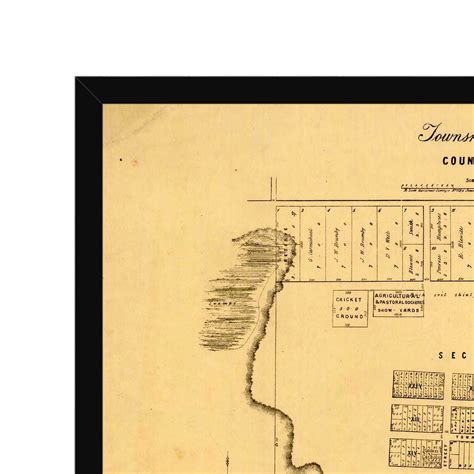 Mortlake, Victoria Australia Vintage Map #4 (1866) – Vintage Maps