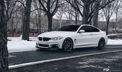 Freezing White BMW M4 Coupe Fitted With Niche Custom Wheels | Bmw m4 ...