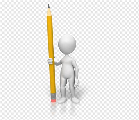 Menschliche figur mit bleistift, animationsfilm powerpoint animation präsentation, ppt ...