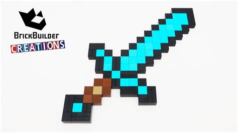 LEGO MOC MINECRAFT DIAMOND SWORD | 164pcs | Brick Builder Creations - YouTube