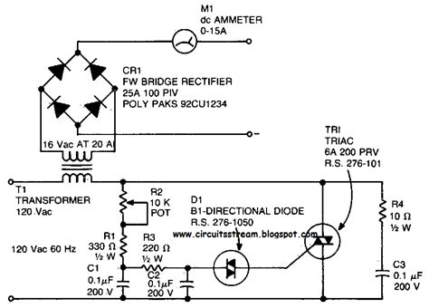 Simple Battery Charger Wiring Diagram