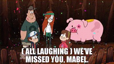 YARN | - ( all laughing ) - We've missed you, Mabel. | Gravity Falls (2012) - S02E19 Animation ...