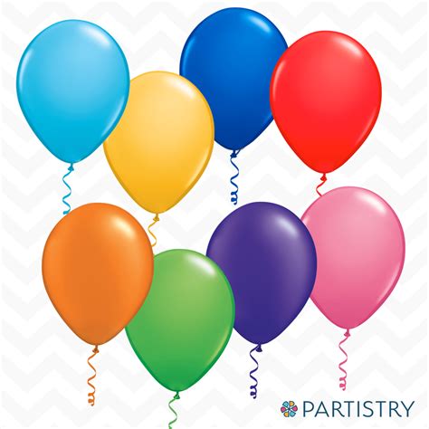 Bulk 16" Helium-filled Latex Balloons | Partistry Events - Baltimore ...