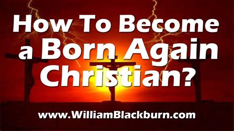 How To Become a Born Again Christian (kjv) - YouTube