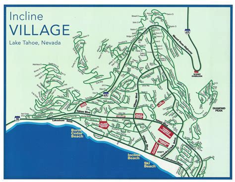 Incline Village Map | Karen Simon