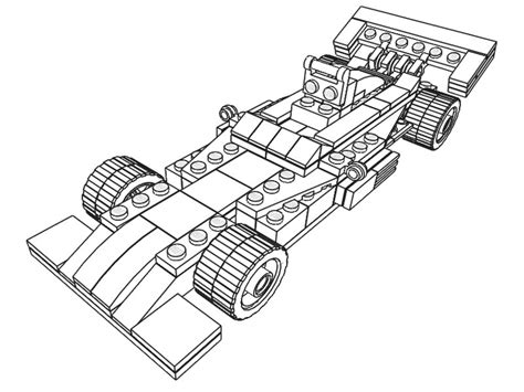 Lego Car Coloring Pages at GetColorings.com | Free printable colorings pages to print and color