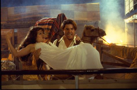 The Mummy (1999) Haha I love this scene!!! Rick: "Can you swim?" Evy: "Well of course I can swim ...