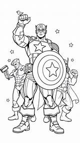 12 Free Printable Captain America Coloring Pages For Kids  sketch template