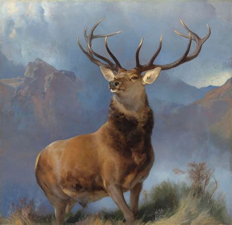 Scotland's iconic stag in Monarch of the Glen painting is actually ENGLISH | The Scottish Sun