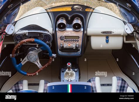 Pagani zonda interior hi-res stock photography and images - Alamy