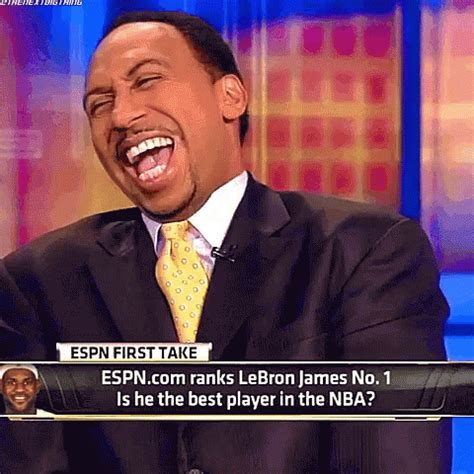 Stephen ASmith Weak GIF - StephenASmith Weak Laugh - Discover & Share GIFs