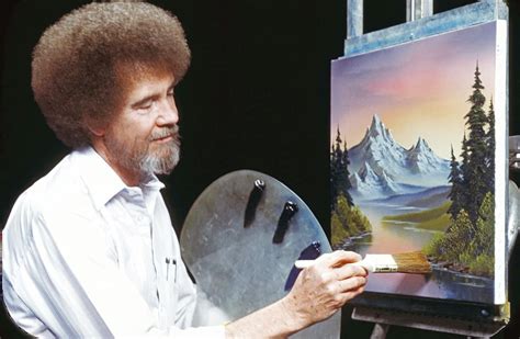 Bob Ross Is Making A Happy Little Comeback At Public Library Paint ...