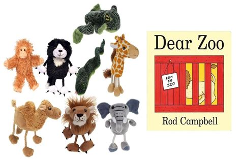 Dear Zoo Puppet Story Sack Bag Book Set