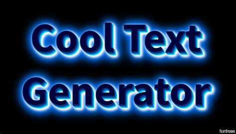 Cool Text Generator Text Effect and Logo Design Font