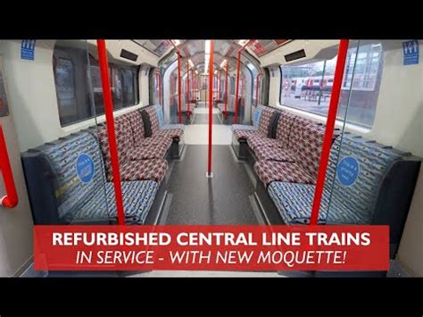 The New Refurbished Central Line Trains - YouTube