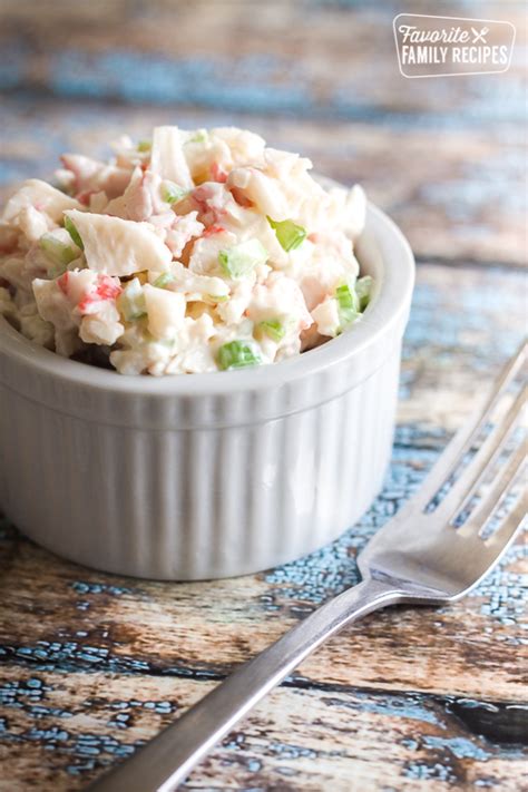 Easiest Crab Salad (with 3 ways to serve!) | Favorite Family Recipes