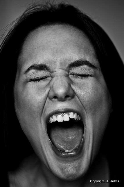 Scream! | Expressions photography, Face photography, Facial expressions drawing