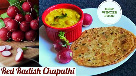 Radish Chapathi Recipe | Red Radish Recipes Indian | Indian Radish recipes | Mooli Recipe Indian ...