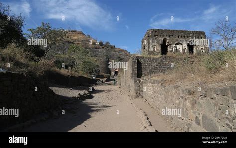 Daulatabad Fort in India Stock Photo - Alamy