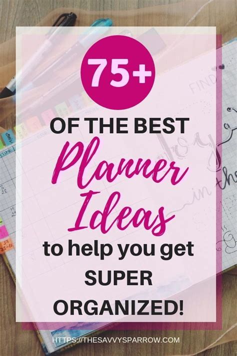 Things to Keep Track of In Your Planner - 75+ Planner Ideas! | Happy planner, How to use planner ...