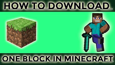 How To Download One Block Mod In Minecraft || Minecraft Java Edition || Minecraft Tutorials ...