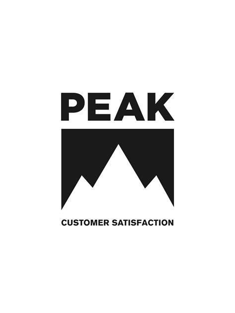 Peak Customer Satisfaction Logo on Behance