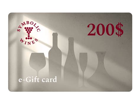 $200 Wine Gift Card – Symbolic Wines