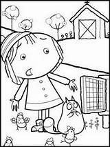 Peg Cat Coloring Pages sketch template