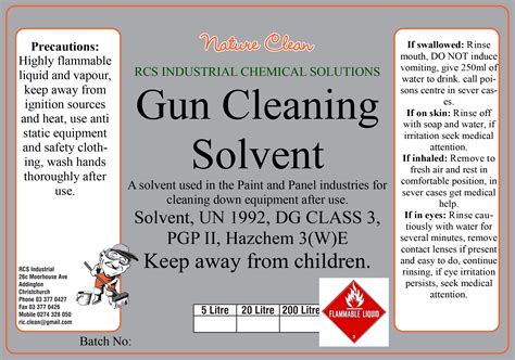 Gun Cleaning Solvent | Cleaners Warehouse