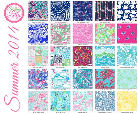 Lilly Pulitzer Prints From Summer 2014 | Lilly pulitzer patterns, Lilly ...