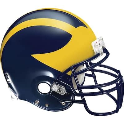 Fathead 53 in. W x 50 in. H Michigan Wolverines Helmet Wall Decal-FH41 ...