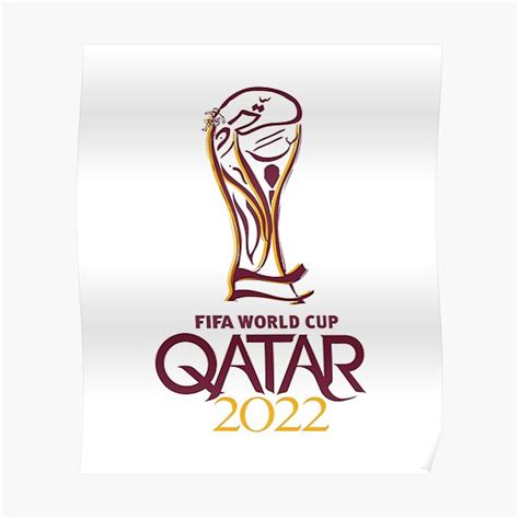 "World Cup Fifa Qatar 2022 yalla habibi" Poster for Sale by freeflouss ...