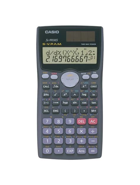 CASIO FX-991MS SCIENTIFIC CALCULATOR 2nd Edition - Thef:;llstop