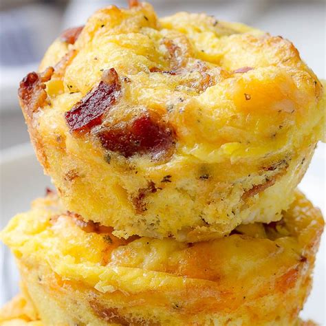 Bacon Muffins Breakfast Recipes - Aria Art