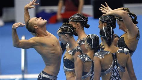 Men to compete in artistic swimming at Olympics for first time : r/olympics