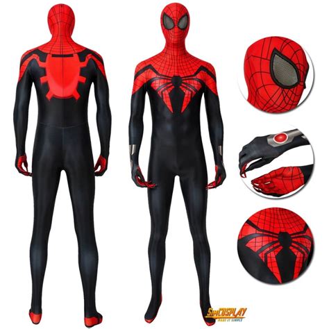 Superior Spider-man Cosplay Costume Superior Spiderman Suits Sac4271