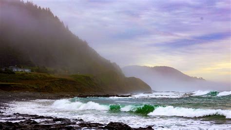 A foggy sunset on the Oregon Coast : r/oregon