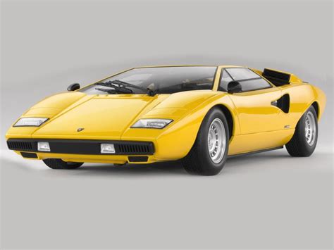 Kyosho | OUSIA Lamborghini Countach LP400 - Yellow • DiecastSociety.com