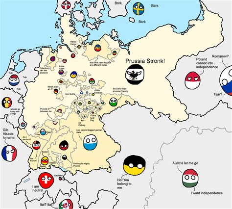 Map of the German Empire | Polandball