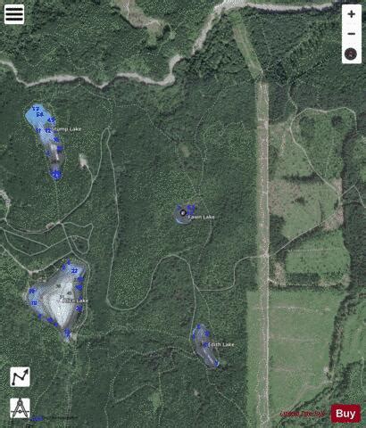 Fawn Lake Fishing Map | Nautical Charts App