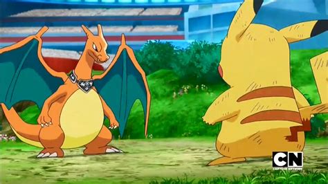 [Pokemon Battle] - Pikachu vs Charizard - YouTube