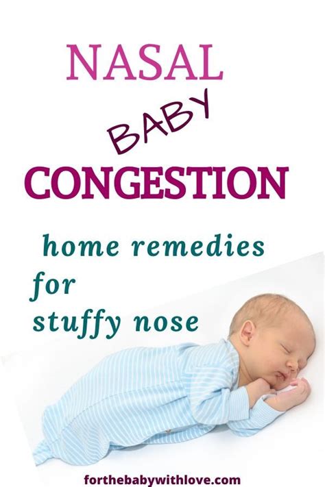 Nasal baby congestion | for Baby and Mom | Baby nose congestion, Baby ...