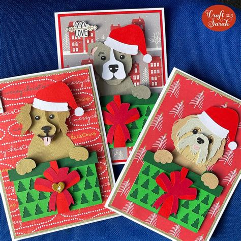 Put your Pet on a Card! Peeking Dog & Cat Christmas Cards