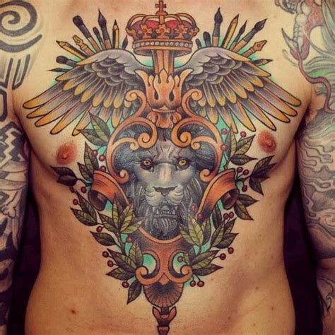 Pin by Tyler Arias on Tatted up! | Old school tattoo, Lion tattoo ...