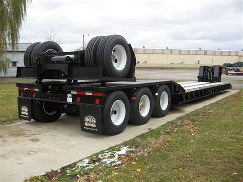 100-ton SP100-4XDRR4 Detachable Rear Trailer, Modular Trailer