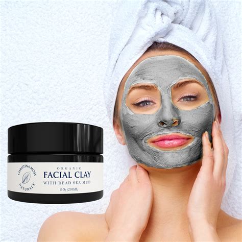 Dead Sea Facial Clay Mud Mask | Organic Aloe Vera and Pure, Clean ...