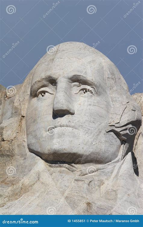 George Washington - Mount Rushmore National Memorial Royalty-Free Stock ...