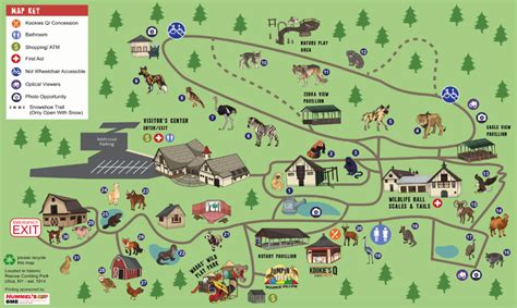 Utica Zoo Map and Brochure (2024 - 2018) | ThemeParkBrochures.net