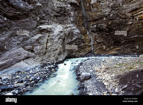 Grindelwald glacier canyon, Bernese Oberland, Berne, Switzerland Stock Photo - Alamy