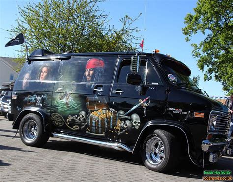 Classic Custom Chevy Shorty Panel Van